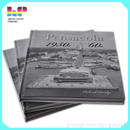 Adhesive paper book type brochure photo album printing